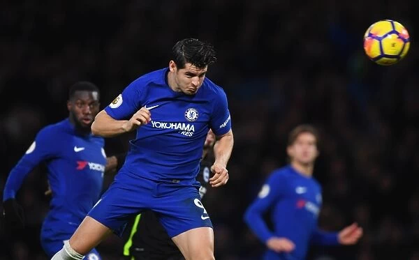 Alvaro Morata Scores First Goal for Chelsea: Premier League Victory vs. Brighton at Stamford Bridge