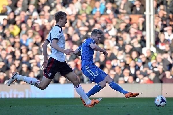 Andre Schurrle's Hat-Trick: Chelsea Dominates Fulham in Premier League (1st March 2014)