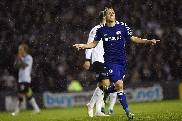 Andre Schurrle's Hat-Trick: Chelsea's Thrilling Victory in the Capital One Cup Quarter-Final against Derby County (16th December 2014)
