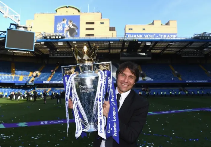 Framed Print : Antonio Conte's Triumph: Chelsea's Premier League Title Win (Home) Framed Print : Antonio Conte's Triumph: Chelsea's Premier League Title Win (Home)