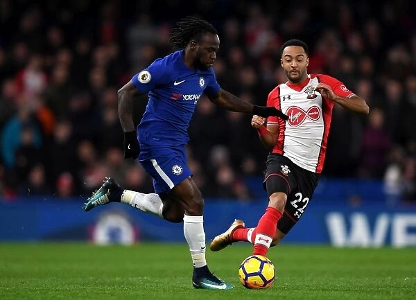 Battle for Possession: Moses vs. Redmond at Stamford Bridge - Chelsea vs. Southampton, Premier League