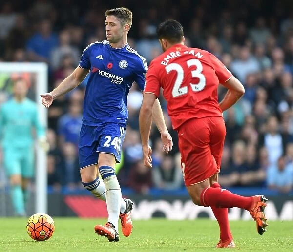 A Battle at Stamford Bridge: Gary Cahill vs Liverpool's Unyielding Challenge