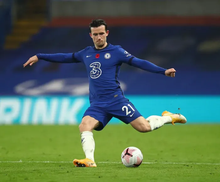 Framed Print : Ben Chilwell in Action: Chelsea vs Sheffield United at Empty Stamford Bridge, November 2020 (Premier League) Framed Print : Ben Chilwell in Action: Chelsea vs Sheffield United at Empty Stamford Bridge, November 2020 (Premier League)