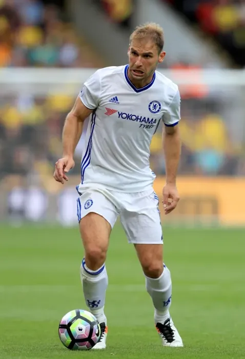 Framed Print : Branislav Ivanovic in Action: Premier League Showdown at Vicarage Road - Watford vs. Chelsea Framed Print : Branislav Ivanovic in Action: Premier League Showdown at Vicarage Road - Watford vs. Chelsea