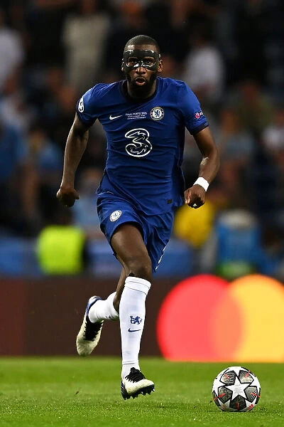 Champions League Final: Rudiger in Action - Manchester City vs. Chelsea, Porto