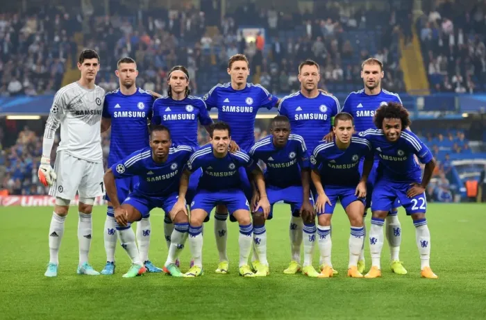 Framed Print : Champions League Group G: Star-Studded Chelsea Squad vs. FC Schalke 04 at Stamford Bridge (September 17, 2014) Framed Print : Champions League Group G: Star-Studded Chelsea Squad vs. FC Schalke 04 at Stamford Bridge (September 17, 2014)