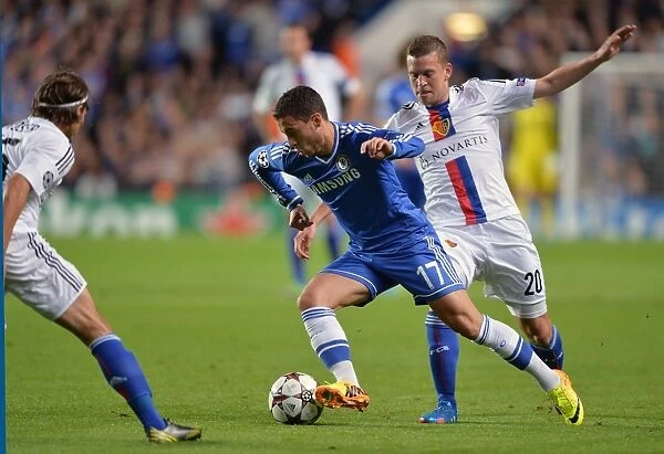 Champions League Showdown: Eden Hazard vs. Fabian Frei at Stamford Bridge (September 18, 2013)