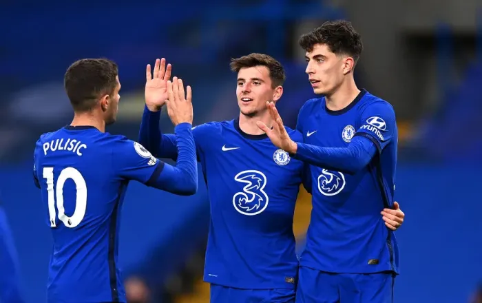 Framed Print : Chelsea Celebrate: Havertz Scores Third in Southampton Victory