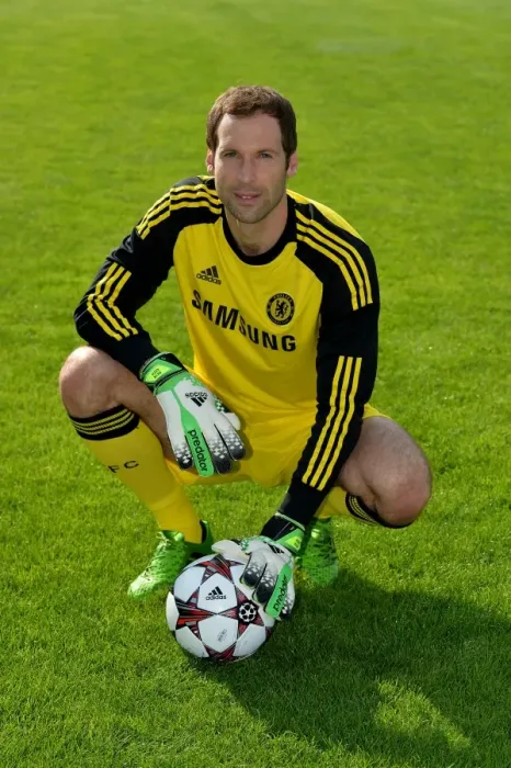 Framed Print : Chelsea FC 2013-14 Squad: Petr Cech at Cobham Training Ground Framed Print : Chelsea FC 2013-14 Squad: Petr Cech at Cobham Training Ground