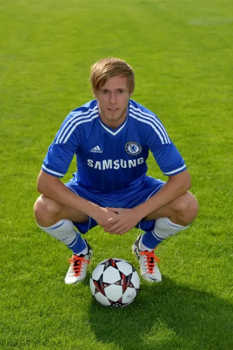 Framed Print : Chelsea FC 2013-14 Squad Training: Tomas Kalas Focuses on Preparation Framed Print : Chelsea FC 2013-14 Squad Training: Tomas Kalas Focuses on Preparation