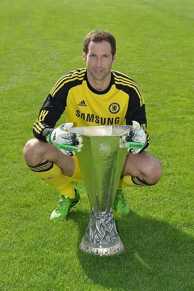 Chelsea FC: 2013-2014 Squad Photocall - Petr Cech at Cobham Training Ground