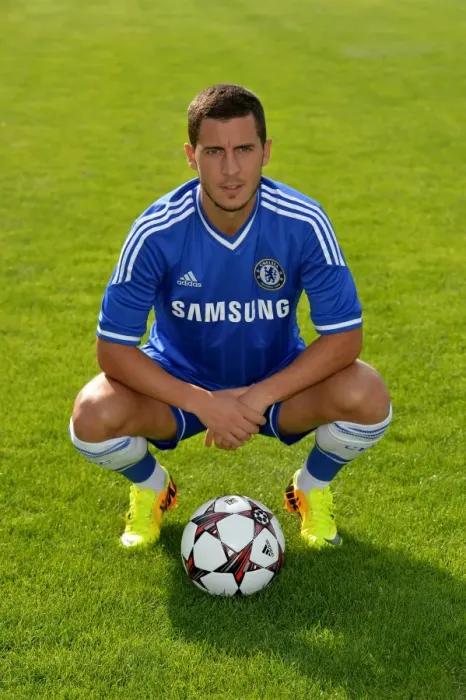 Framed Print : Chelsea FC 2013-2014 Squad: Training with Eden Hazard at Cobham Framed Print : Chelsea FC 2013-2014 Squad: Training with Eden Hazard at Cobham