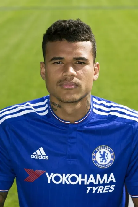 Framed Print : Chelsea FC 2015-16: Kenedy at Cobham Training Ground - Premier League Soccer