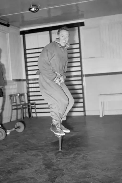 Framed Print : Chelsea Football Club: Frank Lampard's Unconventional Training - Pogo Stick Session at Stamford Bridge Framed Print : Chelsea Football Club: Frank Lampard's Unconventional Training - Pogo Stick Session at Stamford Bridge