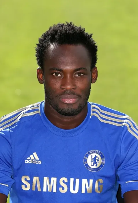 Framed Print : Chelsea Football Club: Michael Essien at Cobham Training Ground Photocall Framed Print : Chelsea Football Club: Michael Essien at Cobham Training Ground Photocall