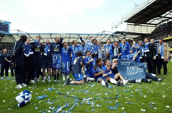 Chelsea Football Club: Premier League Champions 2004-2005 - Triumphant Trophy Celebration