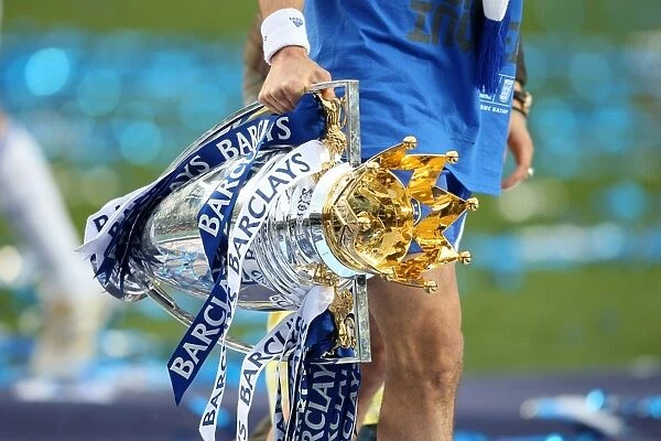 Chelsea Football Club: Triumphant Moment with the Premier League Trophy (2009-2010) - Champions at Stamford Bridge