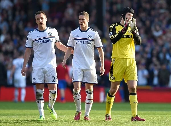 Chelsea Triumph: Terry, Torres, and Cech Celebrate Victory at Selhurst Park (BPL Match Day 31)