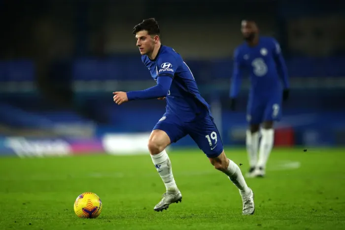 Framed Print : Chelsea vs Aston Villa: Mason Mount in Action - Premier League, London (December 2020)