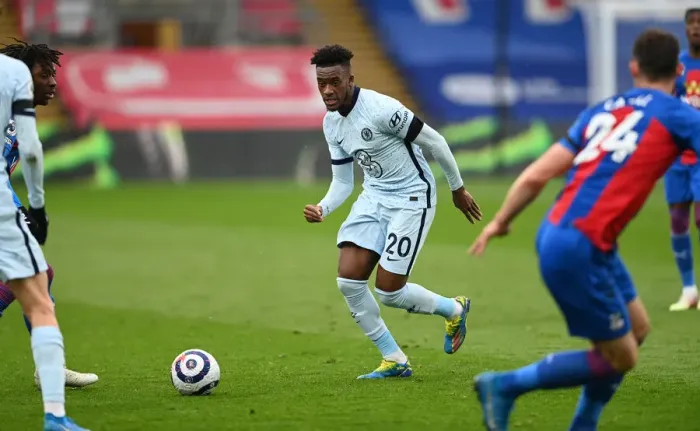 Framed Print : Chelsea's Callum Hudson-Odoi in Action at Empty Selhurst Park: Crystal Palace vs Chelsea (2020-21, April 10) Framed Print : Chelsea's Callum Hudson-Odoi in Action at Empty Selhurst Park: Crystal Palace vs Chelsea (2020-21, April 10)