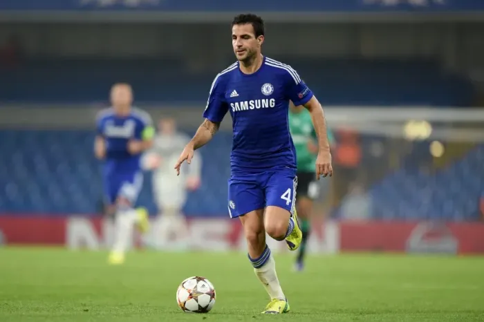 Framed Print : Chelsea's Fabregas Shines: Champions League Showdown vs. Schalke 04 (September 17, 2014) Framed Print : Chelsea's Fabregas Shines: Champions League Showdown vs. Schalke 04 (September 17, 2014)