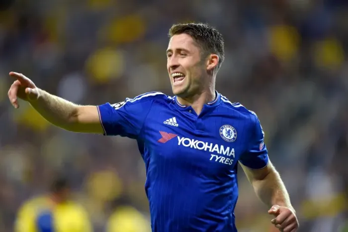 Framed Print : Chelsea's Gary Cahill Euphorically Celebrates First Goal Against Maccabi Tel Aviv in UEFA Champions League (November 2015) Framed Print : Chelsea's Gary Cahill Euphorically Celebrates First Goal Against Maccabi Tel Aviv in UEFA Champions League (November 2015)