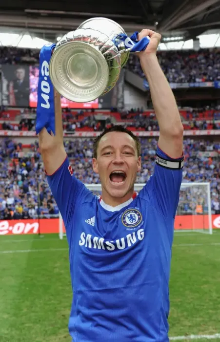 Framed Print : Chelsea's Glory: John Terry Lifts the FA Cup at Wembley Stadium (2010) Framed Print : Chelsea's Glory: John Terry Lifts the FA Cup at Wembley Stadium (2010)