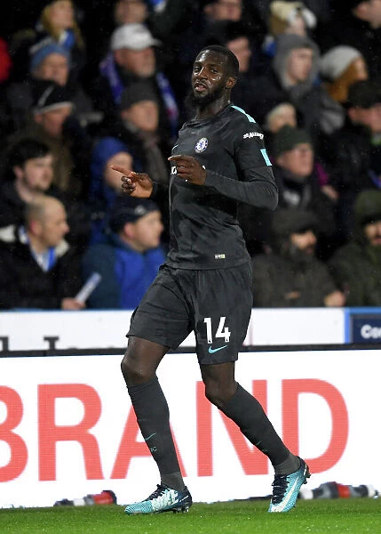 Chelsea's Tiemoue Bakayoko Scores First Goal Against Huddersfield Town in Premier League