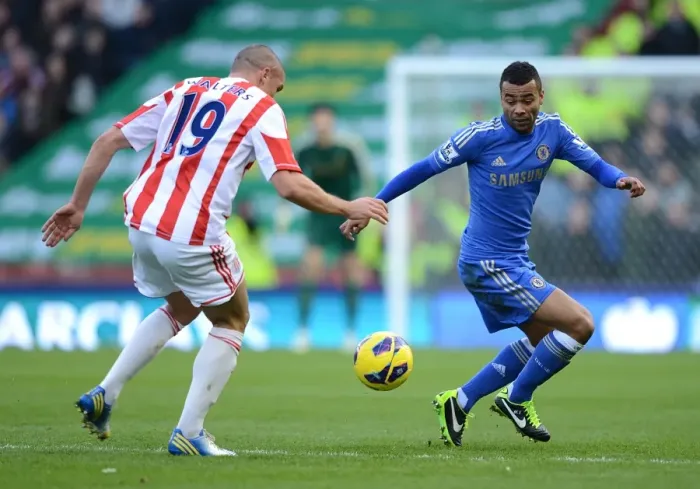 Framed Print : Clash at Britannia: Walters vs. Cole - A Premier League Showdown (January 12, 2013)