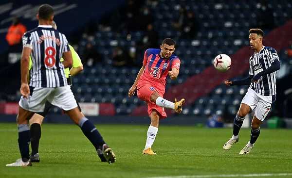 Behind Closed Doors: Mateo Kovacic in Action for Chelsea against West Bromwich Albion, Premier League (September 26, 2020)