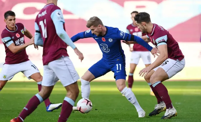 Framed Print : Behind Closed Doors: Timo Werner Leads Chelsea Past Burnley in Empty Turf Moor Framed Print : Behind Closed Doors: Timo Werner Leads Chelsea Past Burnley in Empty Turf Moor