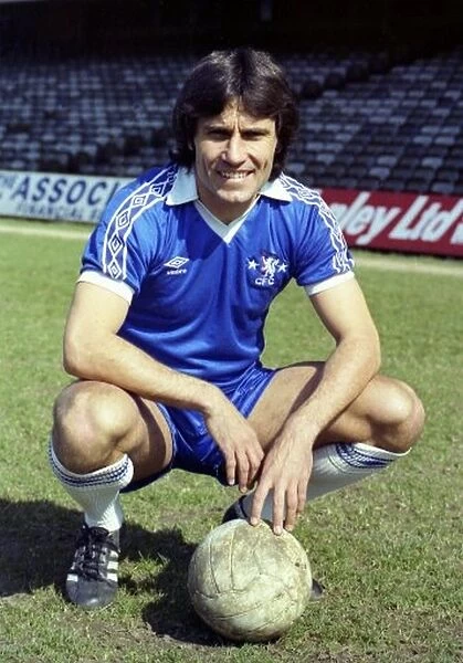 Colin Viljoen Portrait at Stamford Bridge, 1980