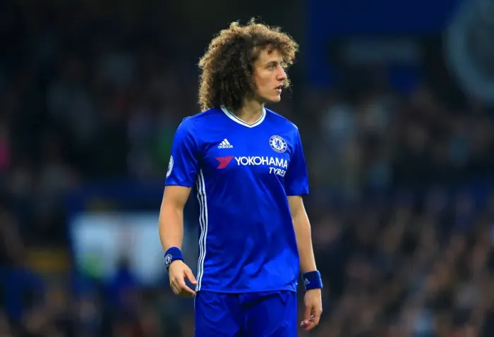 Framed Print : David Luiz Soars High: Chelsea's Victory Over Manchester United at Stamford Bridge Framed Print : David Luiz Soars High: Chelsea's Victory Over Manchester United at Stamford Bridge
