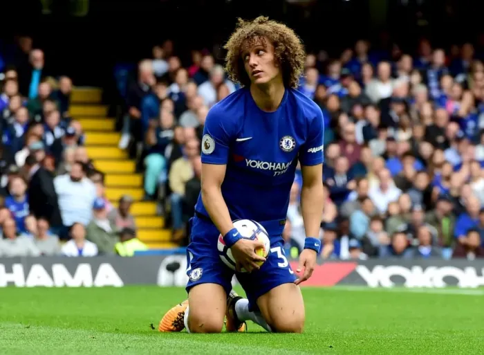 Framed Print : David Luiz's Emotional Reaction: Chelsea vs Arsenal, Premier League, Stamford Bridge Framed Print : David Luiz's Emotional Reaction: Chelsea vs Arsenal, Premier League, Stamford Bridge