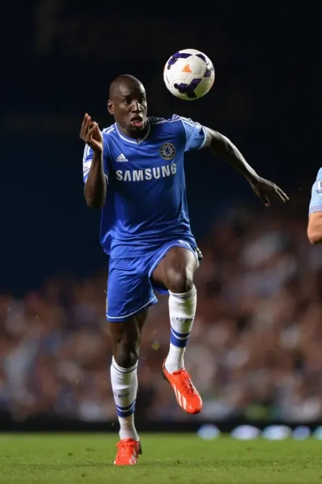 Framed Print : Demba Ba Scores: Chelsea's Thrilling Victory Over Aston Villa in Premier League Clash (21st August 2013) Framed Print : Demba Ba Scores: Chelsea's Thrilling Victory Over Aston Villa in Premier League Clash (21st August 2013)