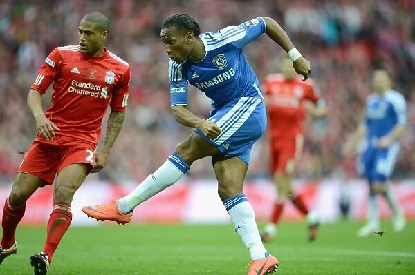 Didier Drogba Scores the Decisive Goal: Chelsea's FA Cup Victory over Liverpool (2012)
