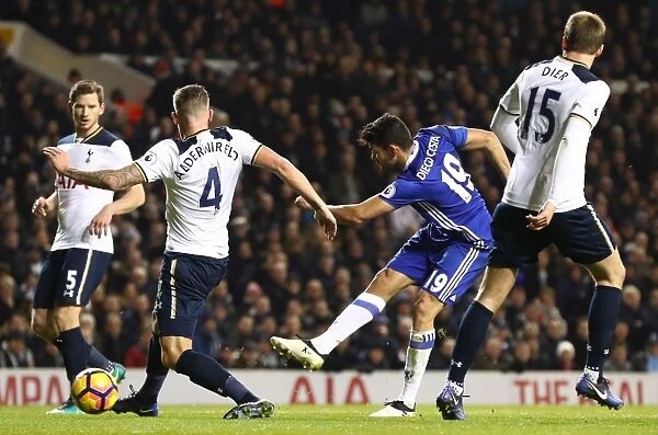 Diego Costa Fires for Chelsea Against Tottenham in Premier League Showdown