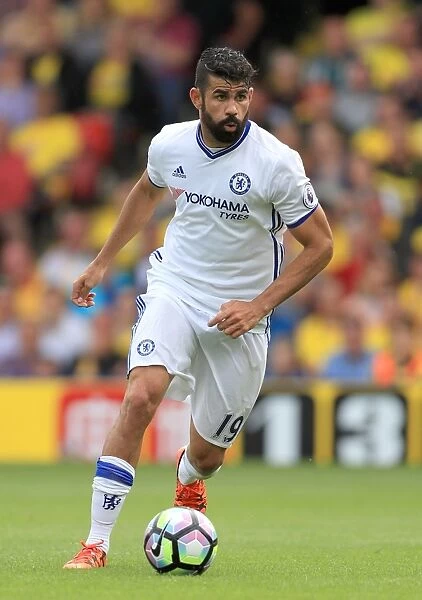 Diego Costa Fueling Chelsea's Premier League Assault at Vicarage Road Against Watford