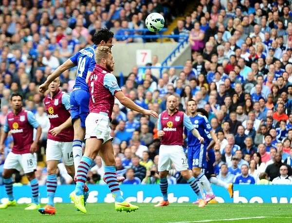 Diego Costa Scores Chelsea's Second Goal vs. Aston Villa (September 27, 2014)