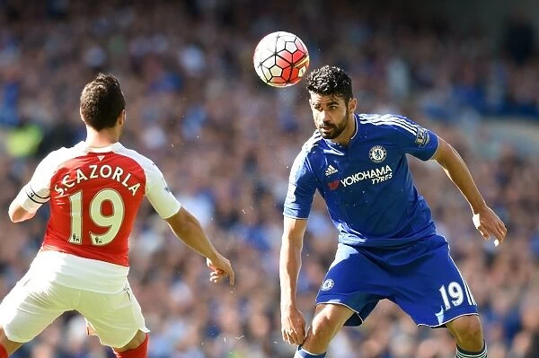 Diego Costa vs Santi Cazorla: A Premier League Rivalry Ignites at Stamford Bridge (September 2015)
