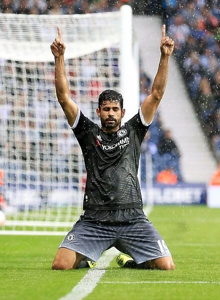 Diego Costa's Double: Chelsea's Victory over West Bromwich Albion in the Premier League (August 2015)