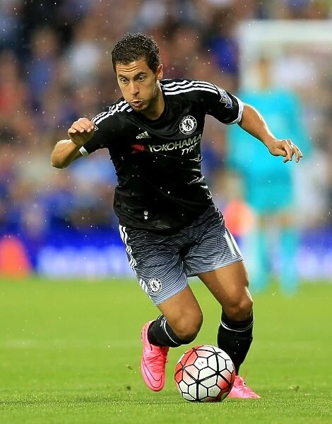 Eden Hazard in Action: Chelsea vs. West Bromwich Albion, Premier League 2015-16 - The Hawthorns