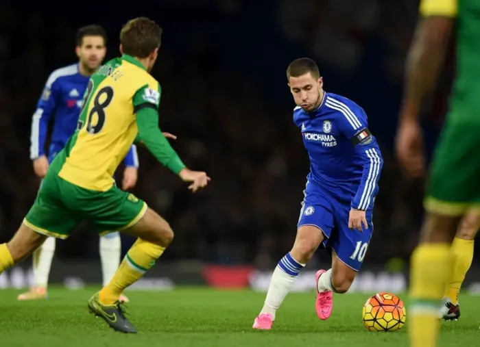 Framed Print : Eden Hazard: Premier League Magic at Stamford Bridge vs. Norwich City (Nov. 2015) Framed Print : Eden Hazard: Premier League Magic at Stamford Bridge vs. Norwich City (Nov. 2015)