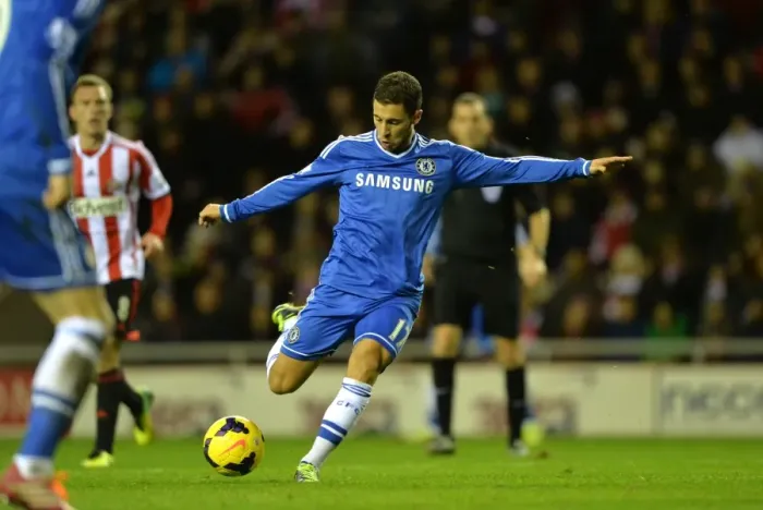 Framed Print : Eden Hazard Scores Chelsea's Third: Sunderland 1-3 Chelsea (Dec 4, 2013) Framed Print : Eden Hazard Scores Chelsea's Third: Sunderland 1-3 Chelsea (Dec 4, 2013)