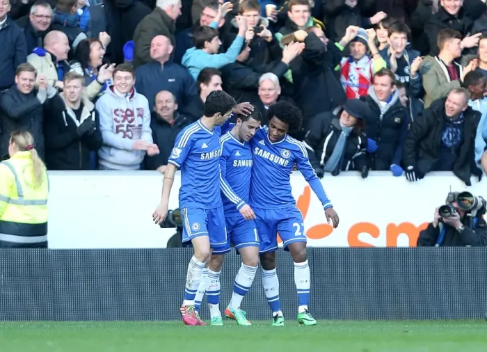 Framed Print : Eden Hazard Scores Opening Goal: Chelsea's Triumph Over Hull City (January 11, 2014) Framed Print : Eden Hazard Scores Opening Goal: Chelsea's Triumph Over Hull City (January 11, 2014)