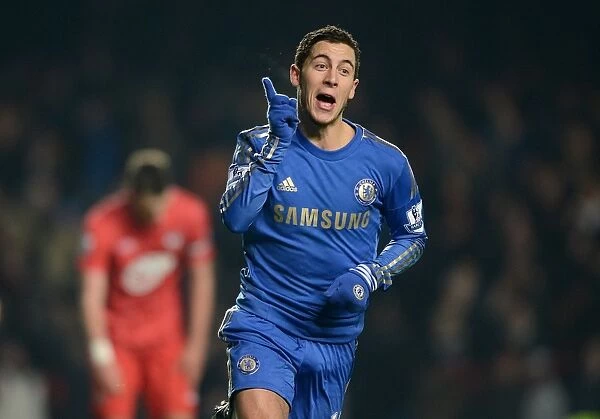Eden Hazard's Brilliant Brace: Chelsea's Victory Over Southampton in the Premier League (16th January 2013)