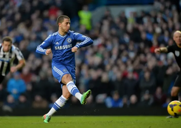 Framed Print : Eden Hazard's Hat-trick: Chelsea's Triumph Over Newcastle United (8th February 2014) Framed Print : Eden Hazard's Hat-trick: Chelsea's Triumph Over Newcastle United (8th February 2014)