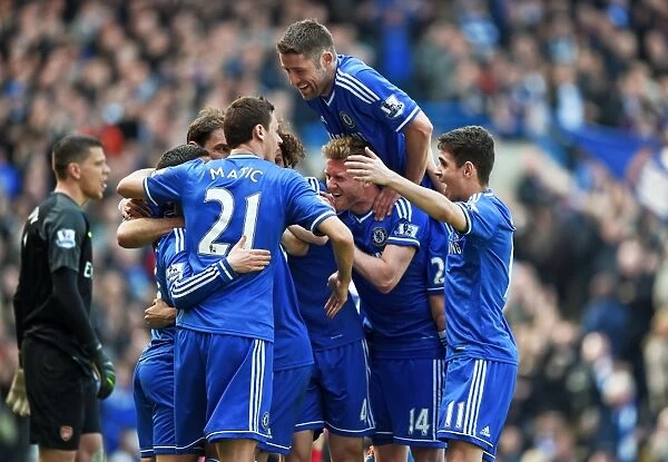 Eden Hazard's Penalty Stunner: Chelsea's Third Goal vs. Arsenal (22nd March 2014, Stamford Bridge)