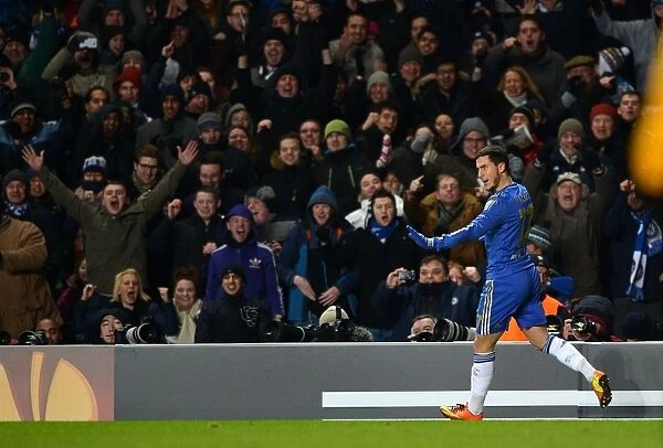 Eden Hazard's Thrilling Goal: Chelsea Claims Europa League Victory Over Sparta Prague (February 2013)