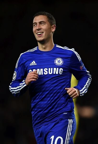 Eden Hazard's Unintended Triumph: Chelsea's Mitja Viler Own Goal Celebration (10.21.2014)